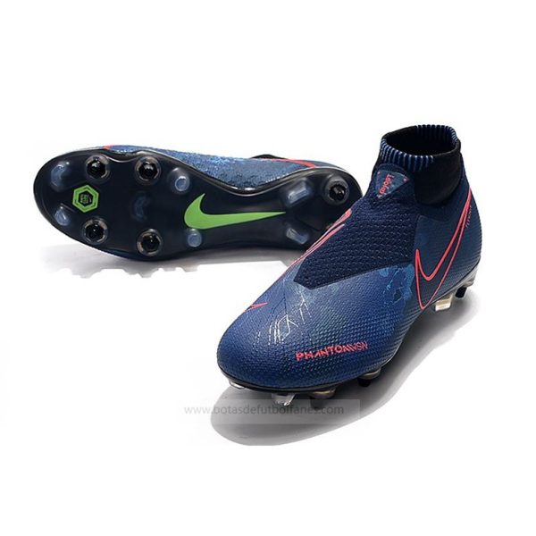 Nike Phantom Vision Elite DF SG PRO Anti Clog Azul Rojo